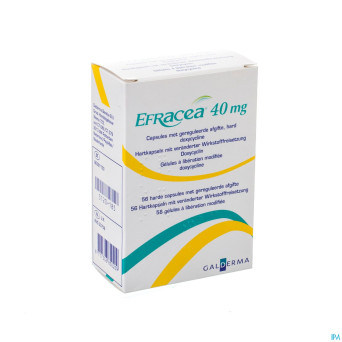 Efracea caps 56 x 40 mg