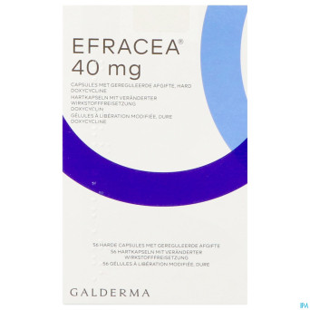 Efracea caps 56 x 40 mg
