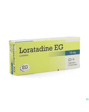 Loratadine eg 10 mg tabl  10 x 10 mg