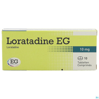 Loratadine eg 10 mg tabl  10 x 10 mg