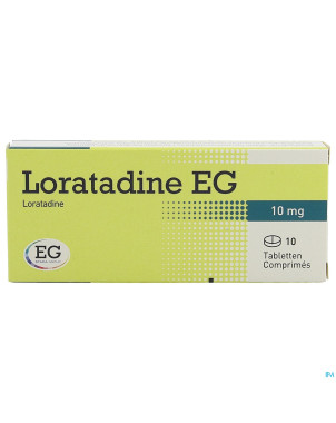 Loratadine eg 10 mg tabl  10 x 10 mg