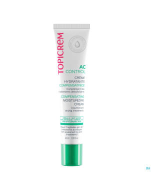 Topicrem ac creme hydra compensatrice    tube 40ml