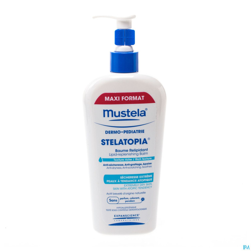 Mustela dp stelatopia baume relipidant  tube 400ml