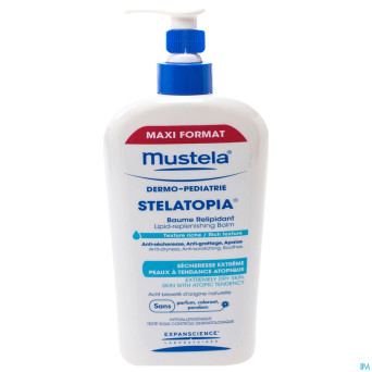 Mustela dp stelatopia baume relipidant  tube 400ml