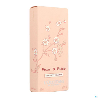 L'occitane edt fleurs cerisier    75ml