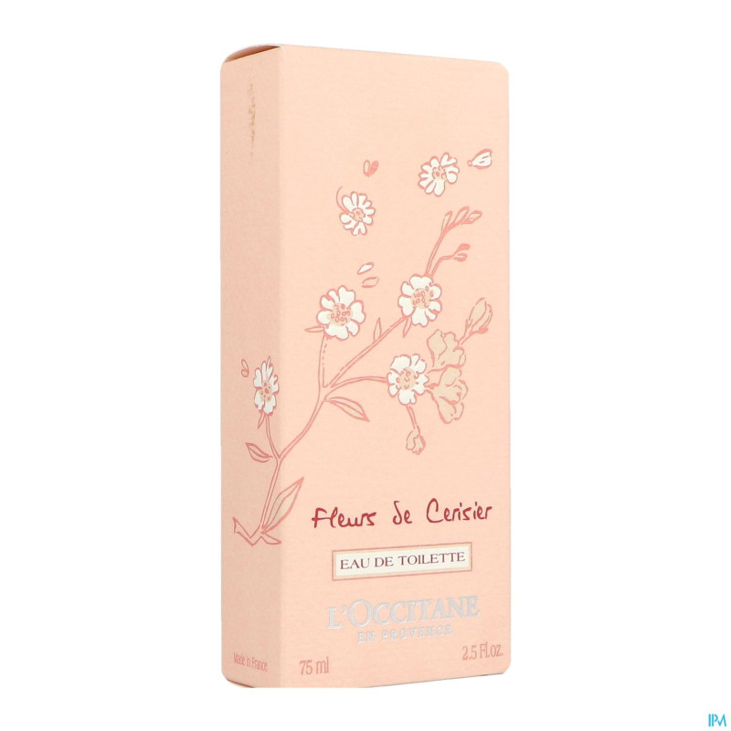 L'occitane edt fleurs cerisier    75ml