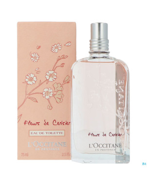 L'occitane edt fleurs cerisier    75ml