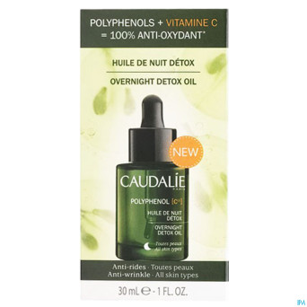 Caudalie polyphenol c15 huile nuit detox    30ml