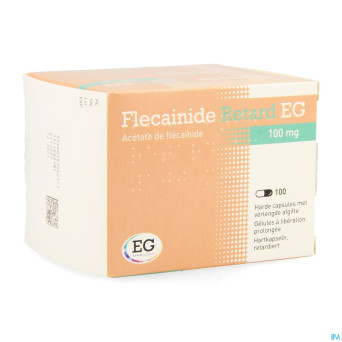 Flecainide retard eg 100 mg caps liber.prol. 100