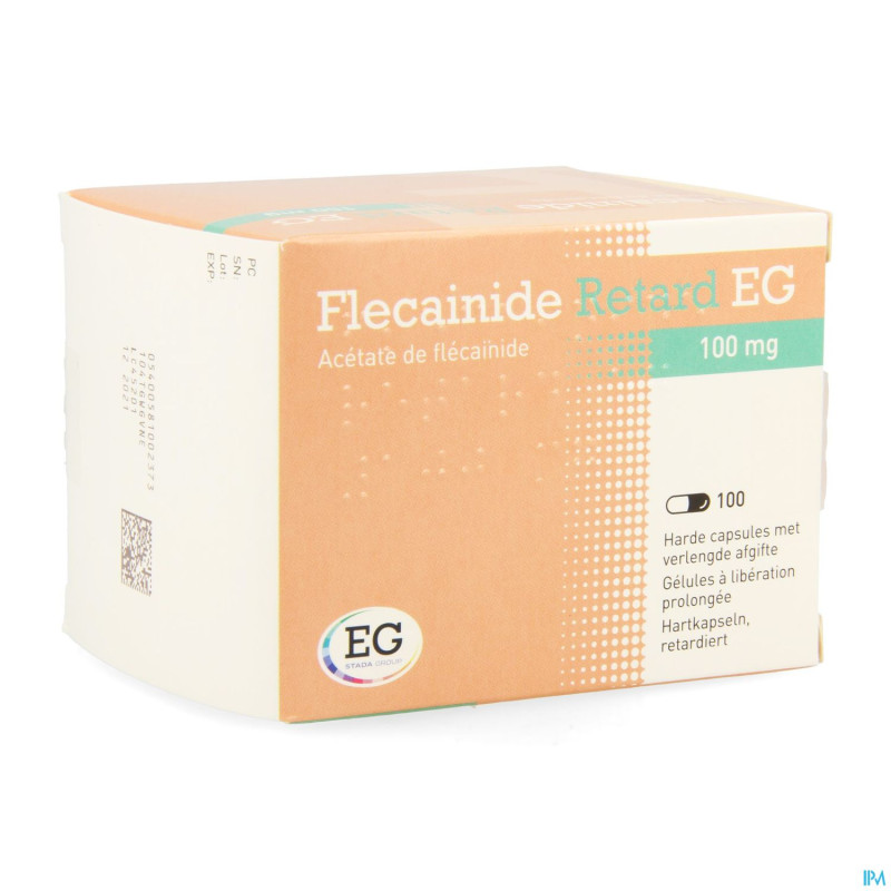 Flecainide retard eg 100 mg caps liber.prol. 100
