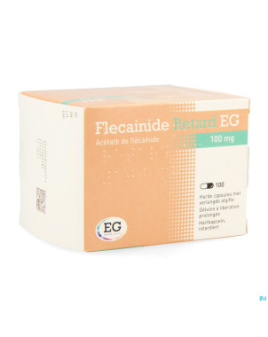 Flecainide retard eg 100 mg caps liber.prol. 100