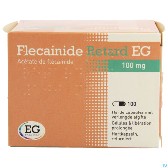 Flecainide retard eg 100 mg caps liber.prol. 100