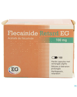 Flecainide retard eg 100 mg caps liber.prol. 100
