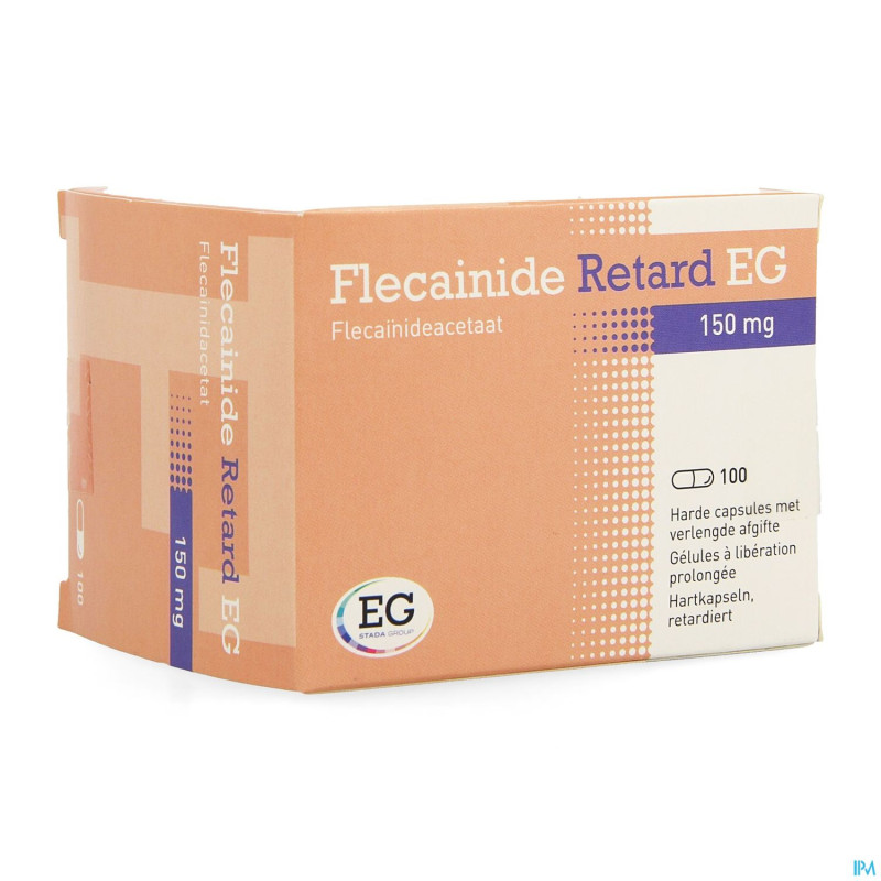 Flecainide retard eg 150 mg caps liber.prol. 100