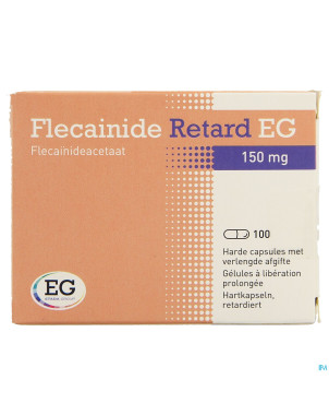 Flecainide retard eg 150 mg caps liber.prol. 100