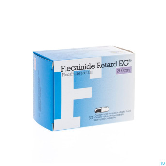 Flecainide retard eg 200 mg caps liber.prol.  60