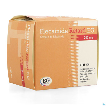 Flecainide retard eg 200 mg caps liber.prol. 100