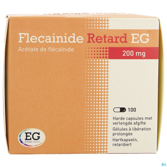 Flecainide retard eg 200 mg caps liber.prol. 100