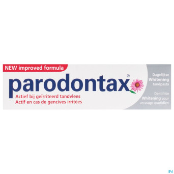 Parodontax whitening dentifrice nf tube  75ml
