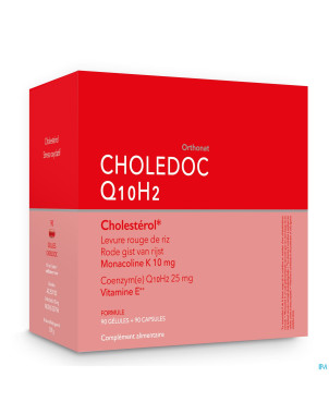 Choledoc 10 ortho q10 h2    caps  90 orthonat