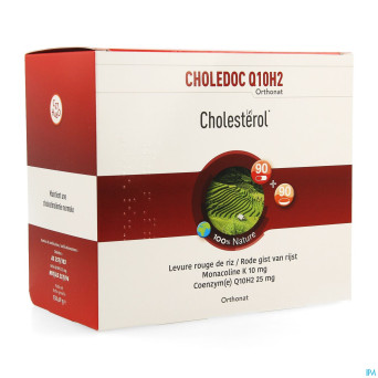 Choledoc 10 ortho q10 h2    caps  90 orthonat