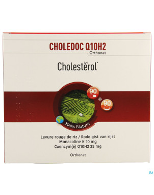 Choledoc 10 ortho q10 h2    caps  90 orthonat
