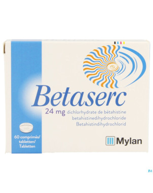 Betaserc comp  60 x 24 mg
