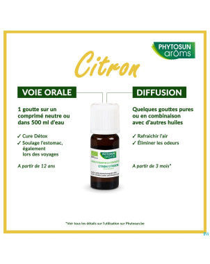 Phytosun citron fr-bio-01    10ml