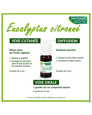 Phytosun euc. citronne fr-bio-01    10ml