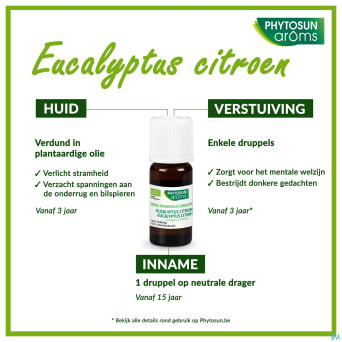 Phytosun euc. citronne fr-bio-01    10ml