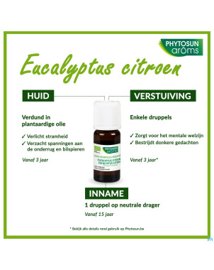 Phytosun euc. citronne fr-bio-01    10ml