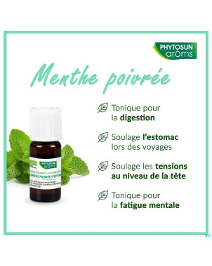 Phytosun menthe poivree fr-bio-01    10ml