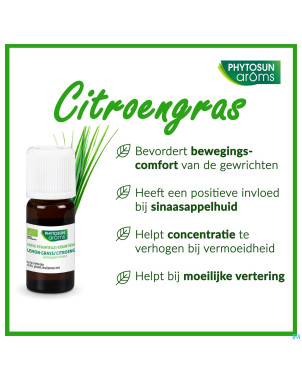 Phytosun lemon-grass fr-bio-01    10ml