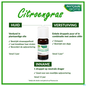 Phytosun lemon-grass fr-bio-01    10ml