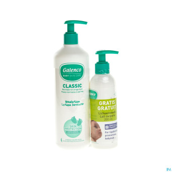 Galenco lotion lavante 500ml+lait corps 200ml