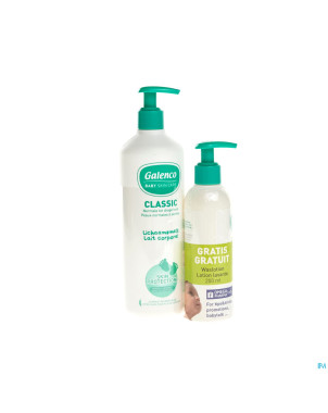 Galenco lait corps 500ml+lotion lavante 200ml