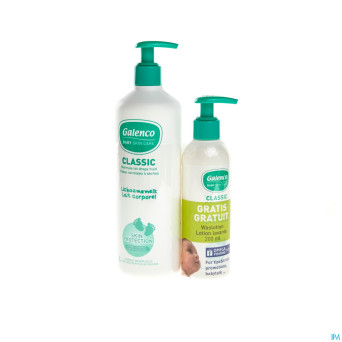 Galenco lait corps 500ml+lotion lavante 200ml