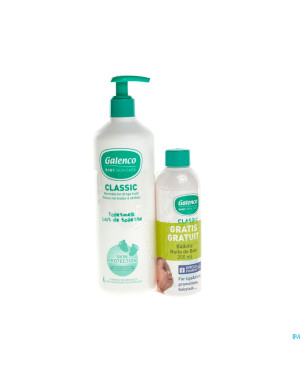Galenco lait toilette 500ml+huile bain  200ml