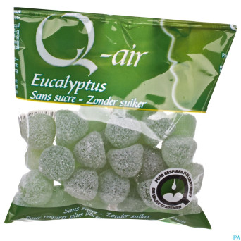 Q-air eucalyptus sans sucre    gommes 85g