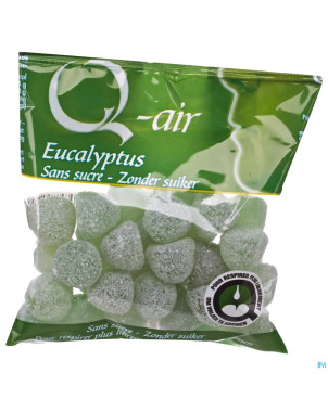 Q-air eucalyptus sans sucre    gommes 85g