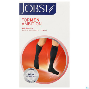 Jobst for men ambition cl1 ad regular black vi  1p