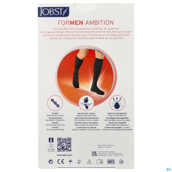 Jobst for men ambition cl1 ad long navy i    1p