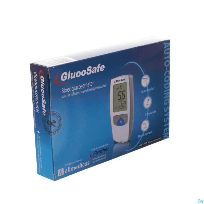 Glucosafe glucometre