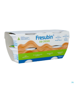 Fresubin db creme abricot-peche    pot 4x125g