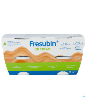 Fresubin db creme abricot-peche    pot 4x125g