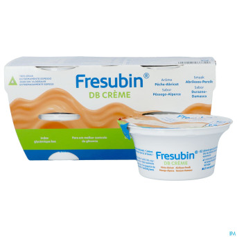Fresubin db creme abricot-peche    pot 4x125g