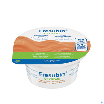 Fresubin db creme abricot-peche    pot 4x125g