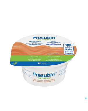 Fresubin db creme abricot-peche    pot 4x125g