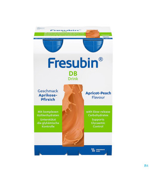 Fresubin db drink peche-abricot 4x200ml
