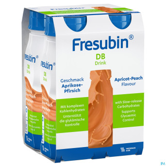 Fresubin db drink peche-abricot 4x200ml